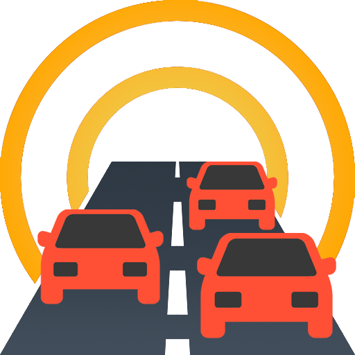 Liikenne hidasta -kuvake